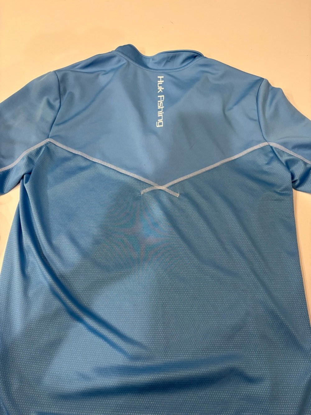 Huk Sky Blue Performance Quarter-Zip Pullover - Picture 3 of 3